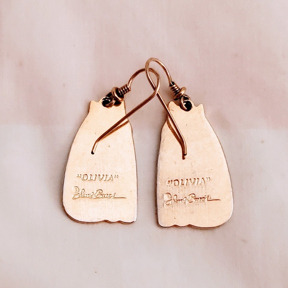 LAUREL BURCH "Olivia" Earrings - Picture 4 of 4